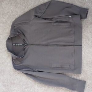 Vuori Coronado Novelity Full Zip Track Jacket Dolomite Heather Size Large